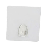 Bestlock Magic No Drilling Wall Mountable Transparent Single Hook