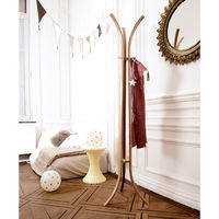 Marcus 3 Arm Bamboo Coat and Hat Stand