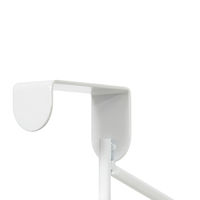 "Sigma" Over Door Single Hanging Hook with Coat Hanger Storage