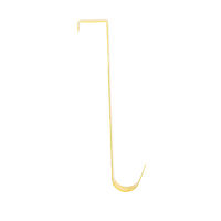 "Solo" Steel Over Door Easy Reach Hanging Hook - Yellow