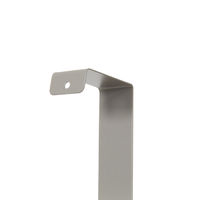 "Solo" Steel Over Door Easy Reach Hanging Hook - Grey