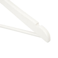 "Lorient" Notched Clothes Hanger with Bar