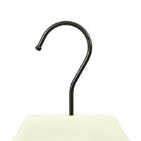 "Cancale" Notched Clothes Hanger with Clips