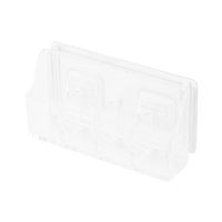 Bestlock Magic Vision Wall Mountable Home Storage Box with 4 Compartments - Transparent