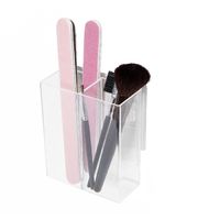 Bestlock Magic Vision Wall Mountable Large Home Storage Box with 2 Compartments - Transparent