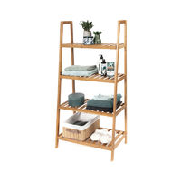 Riga Bamboo Freestanding Storage Shelf