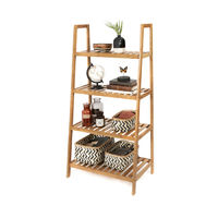 Riga Bamboo Freestanding Storage Shelf
