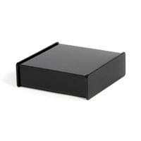Make-up Box With Mirror - Black