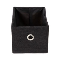 "York" Storage Basket - Black