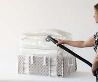 Compactor Madison Vacuum Storage Trunk and Tote Set