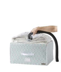 Compactor Daman Vacuum Storage Trunk and Tote Set