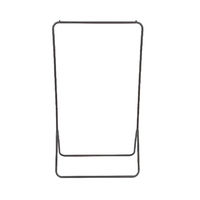 Fyn Single Metal Clothes Hanging Rail