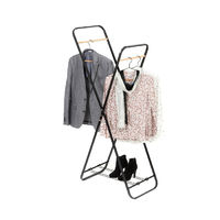 Sven Double Metal Clothes Hanging Rail