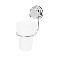 Bestlock Suction Wall Mountable Toothbrush Holder with Cup