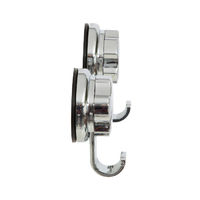 Bestlock Suction Wall Mountable Set of 2 Small Hanging Hooks