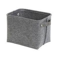 "Felt" Storage Basket - Grey