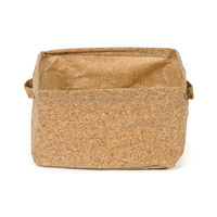 "Cork" Flexible Storage Basket with Handles
