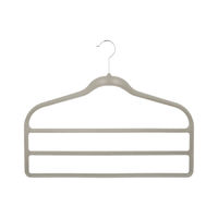 Set of 2 Space Saving "Velvet" Non-Slip Clothes Hangers