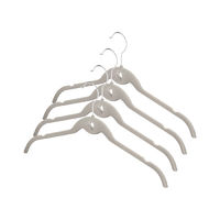 Set of 4 Children's "Velvet" Non-Slip Clothes Hangers