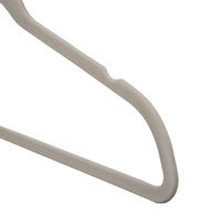 Set of 4 Children's "Velvet" Non-Slip Clothes Hangers with Bar