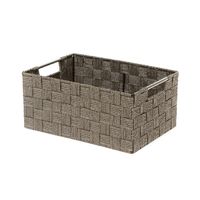 "Toronto" Medium Storage Basket – Brown