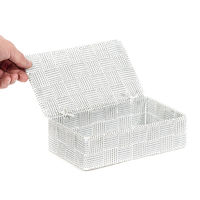"Toronto" Small Storage Box – White