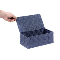 "Toronto" Large Storage Box – Blue