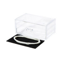 Large Stackable Drawer in transparent