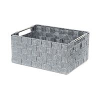 "Toronto" Large Storage Basket – Grey