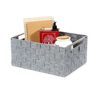 "Toronto" Large Storage Basket – Grey