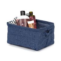 "Denim" Blue Jeans Small Storage Basket