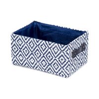 "Enzo" Storage Basket - Navy Blue