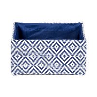 "Enzo" Storage Basket - Navy Blue