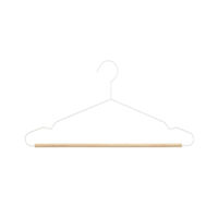 Set of 2 "Helsinski" Wooden Clothes Hangers - White