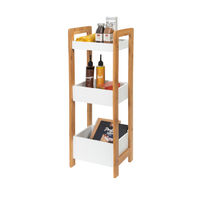 Bamboo 3 Tier Storage Unit