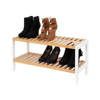 "Akira" 2 Shelf Shoe Storage Rack