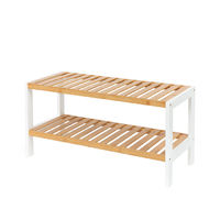 "Akira" 2 Shelf Shoe Storage Rack