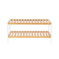 "Akira" 2 Shelf Shoe Storage Rack