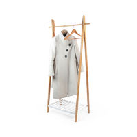 "Nagano" Wooden Coat Rack
