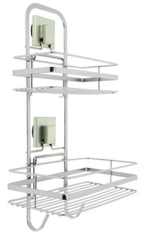 "Bestlock Palladium" 2 Shelf Shower Caddy
