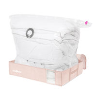 Compactor Pink Edition Underbed Vacuum Storage Bag – L