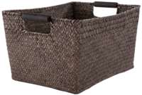 "Sampan" Basket , Smoky brown