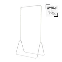 Set of Fyn clothes rail with hangers