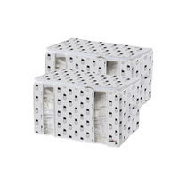 Set of 2 Compactor Tropic Vacuum Storage Totes – Medium