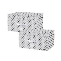 Set of 2 Compactor Tropic Vacuum Storage Trunks - XL