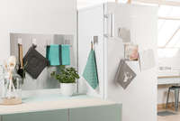 Magnetic Single Storage Hooks - Pack of 2