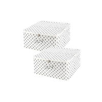 Set of 2 "Tropic" Zipped cover