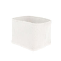 Set of 3 baskets "Noah" - White