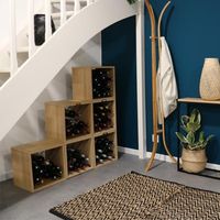 Set of 6 Copenhagen Stackable Cube Wine Racks