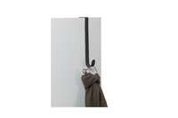 "Solo" Steel Over Door Easy Reach Hanging Hook - Grey